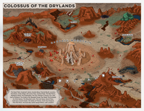 Thumbnail for Daggerheart Colossus of the Drylands (colored)