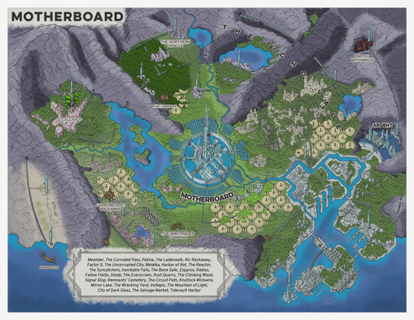 Thumbnail for Daggerheart Motherboard (colored)